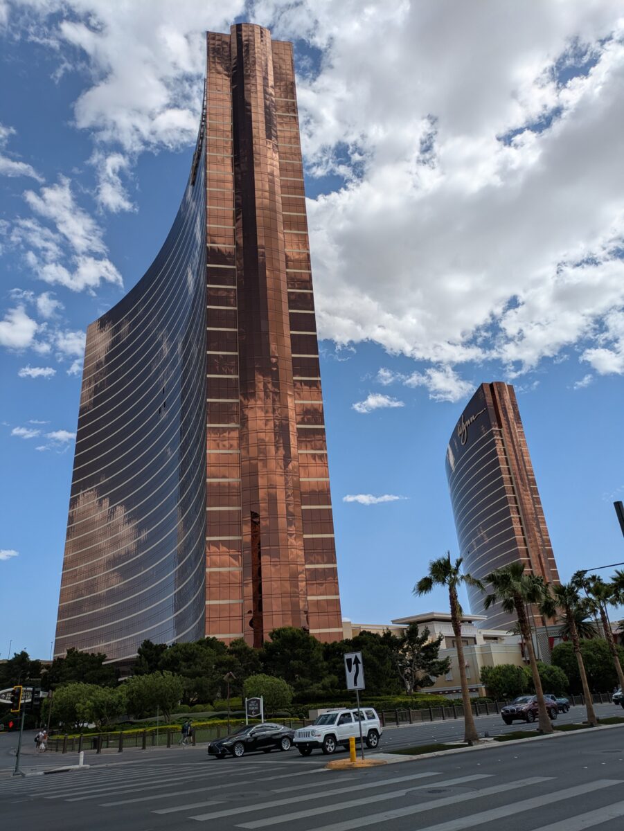 Encore und Wynn Casino Spiegelungen
